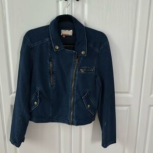 Pilcro Dark Jean, Moto jacket, size med